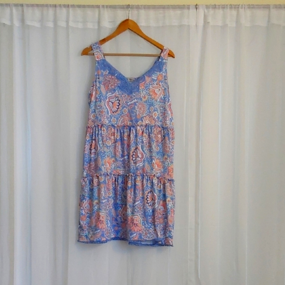 NWT Always Fabulous Paisley Sleeveless Dress
